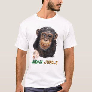 T-shirt Chimpanzé Charmant