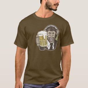 T-shirt Chimpanzé de bière par des studios de Mudge