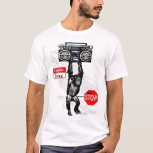 T-shirt Chimpanzé de MyPrymate HipHop
