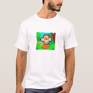 T-shirt Chimpanzé vilain