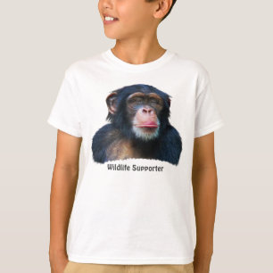 T-shirt CHIMPANZEE II Wildlife Supporter
