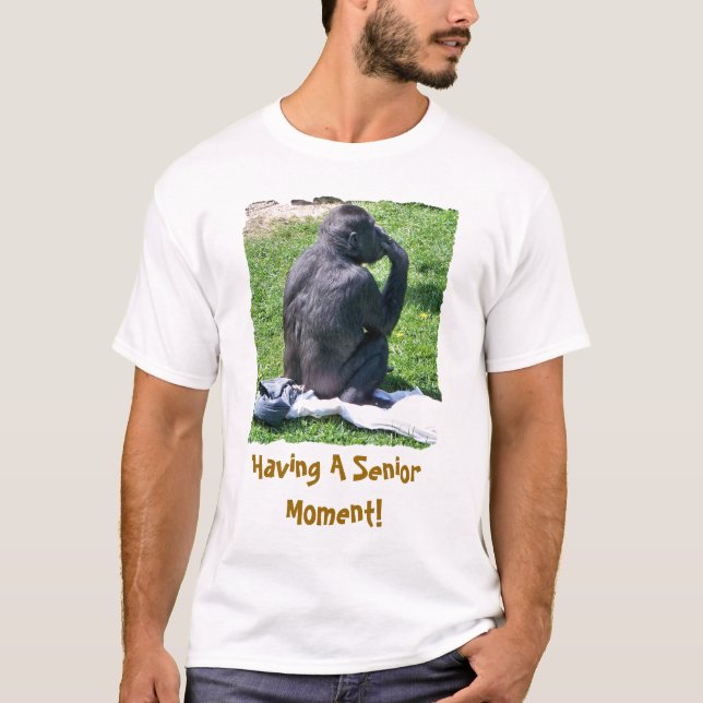 T-SHIRT CHIMPANZÉS (Devant)