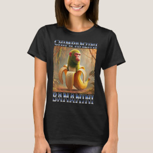 T-shirt Chimpanzini Bananini - Mème Italien de Brainrot