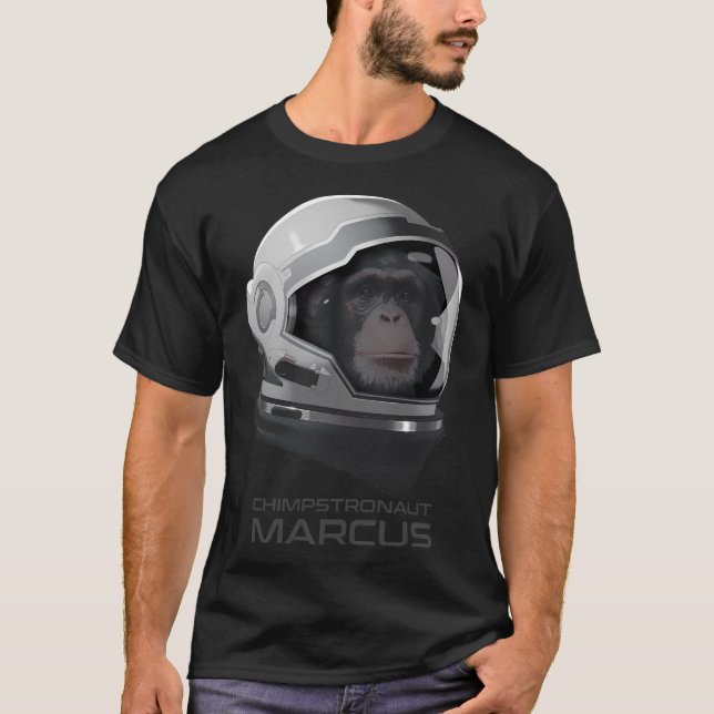 T-shirt Chimpstronaut Marcus (Devant)