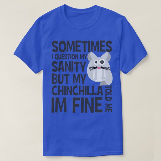 T-shirt Chinchilla Chinchillin (Design devant)