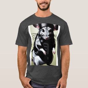 T-shirt Chinchilla en costume ninja 3