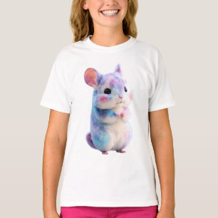 T-shirt Chinchilla Enfants Barbe à Papa Galaxie