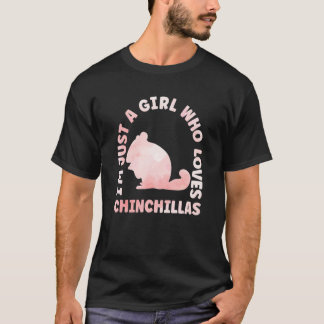 T-shirt Chinchilla Outfit for Chinchilla Lovers Apparel Wo
