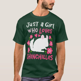 T-shirt Chinchillas Chinchilla Lover 1