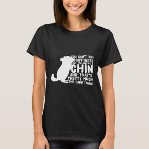 T-shirt Chinchillas qui dit pour les propriétaires ne peuv