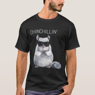 T-shirt Chinchillin' drôle Chinchilla
