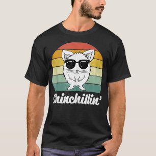 T-shirt Chinchillin Funny Chinchilla Propriétaire Lover Ca