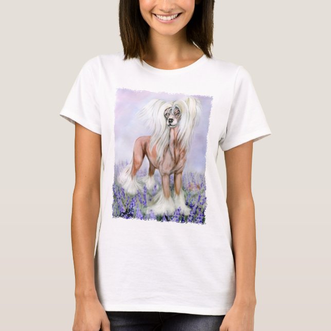 T-shirt Chine Bonnets bleus cirés (Devant)