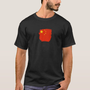 T-shirt Chine Fière drapeau chinois