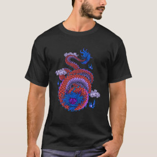T-shirt Chine Japon Culture Dragon Asiatique Mythologie An