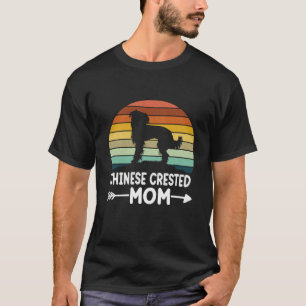 T-shirt Chinese Crested Maman Chinese Crested Daddy Propri