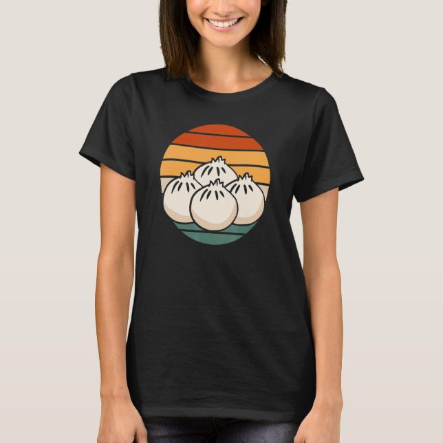 T-shirt Chinese Food dumpling  or chef (Devant)