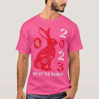 T-shirt Chinese Zodiac Year of the Rabbit Chinese New Year