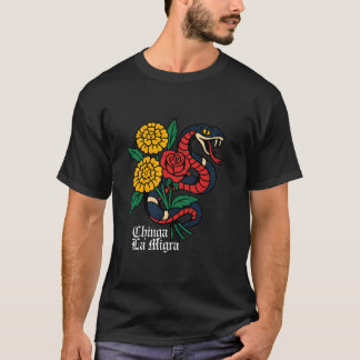 T-shirt Chinga La Migra Espagnol Droits Humains Immigratio