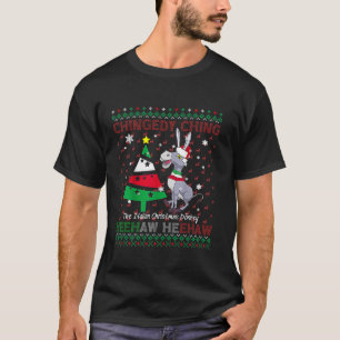 T-shirt Chingedy Ching Dominick Le Donon de Noël italien