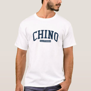 T-shirt Chino Californie CA College University Style Marin