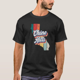 T-shirt Chino Hills City Rétro Vintage Maison Californie