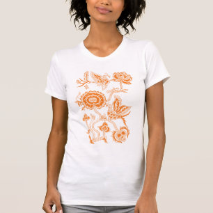 T-shirt Chinois Batik ORANGE