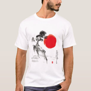 T-shirt chinois de montagne - Art Pittoresque de l