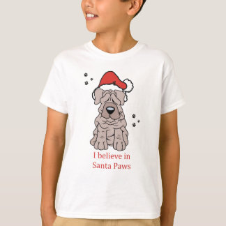 T-shirt Chinois Shar Pei de Noël