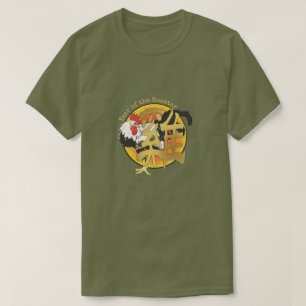 T-shirt chinois Zodiac "coq"