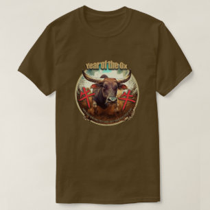 T-shirt chinois Zodiac "Ox"