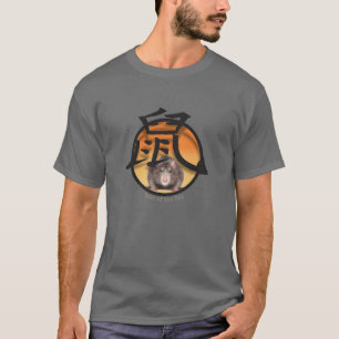 T-shirt chinois Zodiac "Rat"