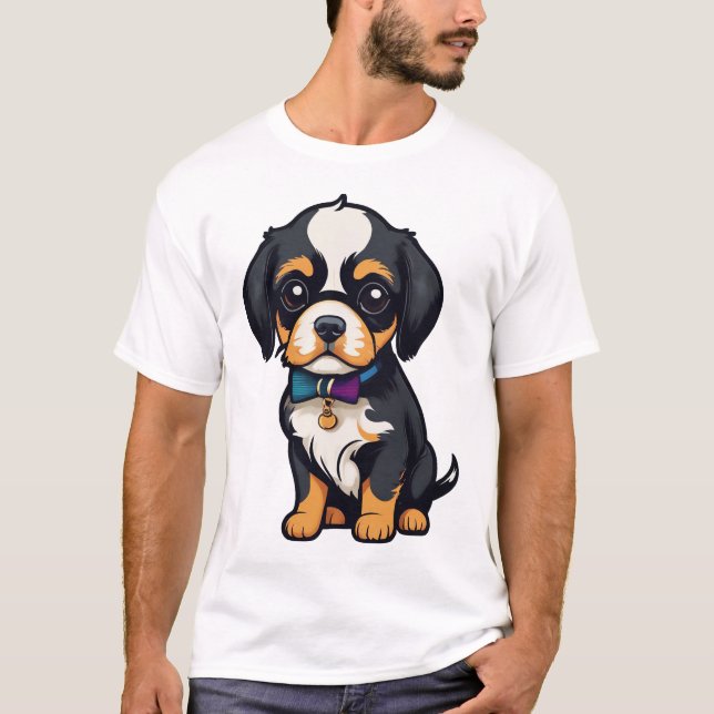 T-shirt 🐾 chiot (Devant)