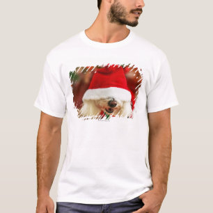 T-shirt Chiot de Bichon Frise utilisant le costume de Pèr