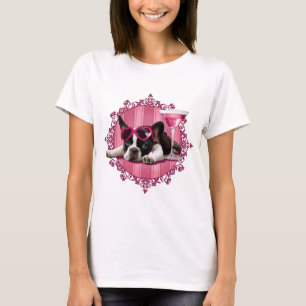 T-shirt Chiot de bouledogue français