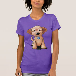 T-shirt Chiot de KiniArt Goldendoodle