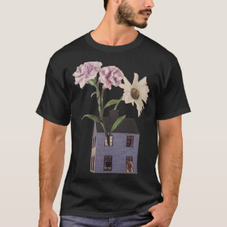 T-shirt Chiot de la maison de fleurs