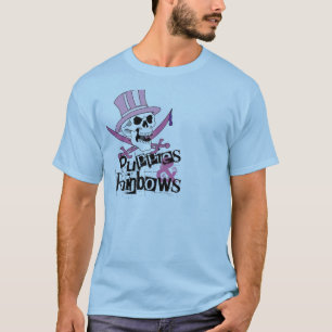 T-shirt Chiot-et-Arcs-en-ciel