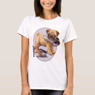 T-shirt Chiot et chaussure de carlin