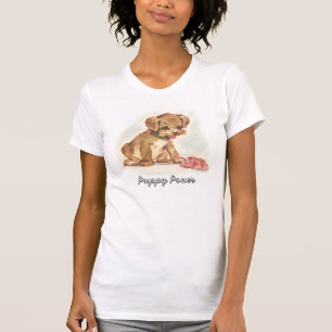 T-shirt Chiot et Chaussures vintages