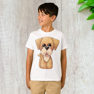 T-shirt Chiot Golden Retriever