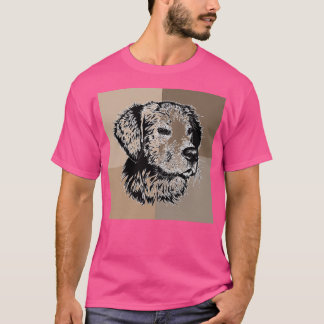 T-shirt Chiot Golden Retriever