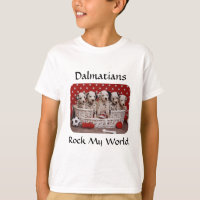 Chiots dalmate Rock My World Kids Ringer Tee