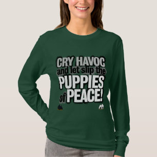T-shirt Chiots de paix !