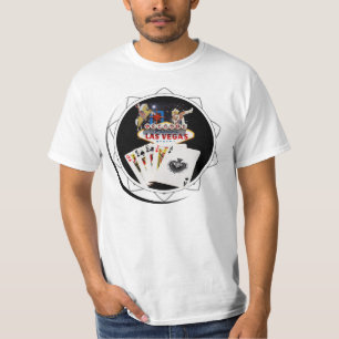 T-shirt Chip Black Poker Affiche de bienvenue