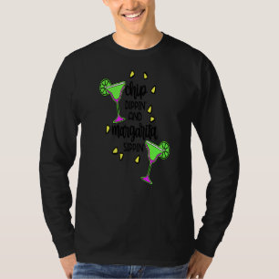 T-shirt Chip Dippin Et Margarita Sippin Vie Été