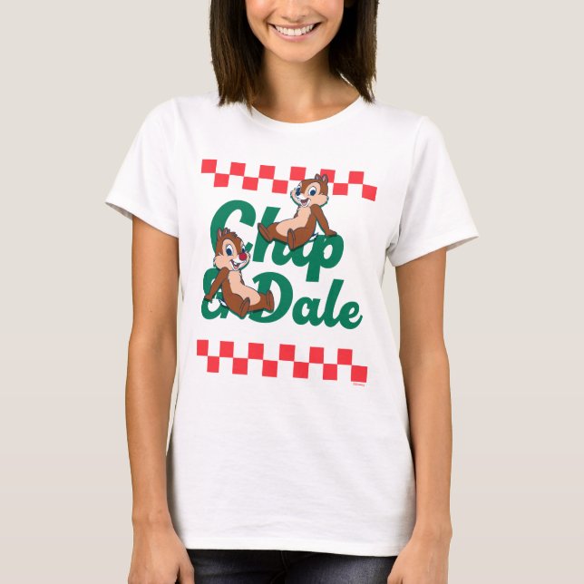 T-shirt Chip 'n Dale Deli Fun (Devant)