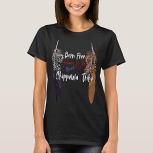 T-shirt Chippewa Amérindien Fier Liberté sauvage