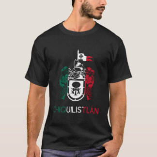 T-shirt Chiquilistlan Jalisco Estado De Mexico Escudo Eagl