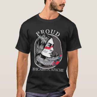 T-shirt Chiricahua Apache Guerrier de la tribu indienne am